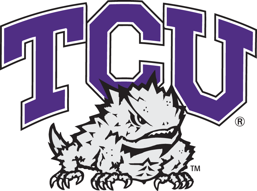 TCU Horned Frogs 1995-Pres Primary Logo diy DTF decal sticker